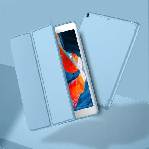 Vista 6 de iMieet - Funda para iPad de 9ª generación 2021/iPad de 8ª generación 2020 de 10.2 pulgadas con soporte para lápices, funda para iPad de 7ª