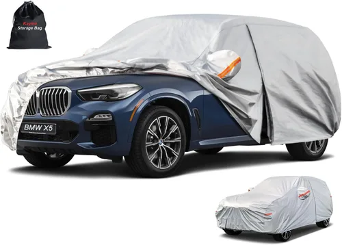 Vista 48 de Kayme Funda para Automóvil SUV de 6 Capas Ajuste Personalizado para Acura MDX (2001-2025) Impermeable Todo Clima para Automóviles, Cubierta Completa