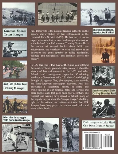 Vista 2 de U.S. Rangers - The Law of the Land The History of Law Enforcement in the Federal Land Management Agencies