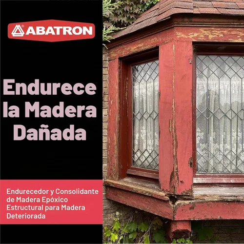Vista 2 de Abatron LiquidWood - Kit de 2 galones, endurecedor de madera epoxi estructural y resina consolidante de 2 partes.