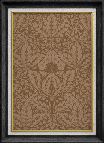 Vista 224 de MUDECOR Lienzo enmarcado prémium para pared, pinos nevados en bosque de invierno, ilustraciones modernas, arte contemporáneo, escénico, divertido