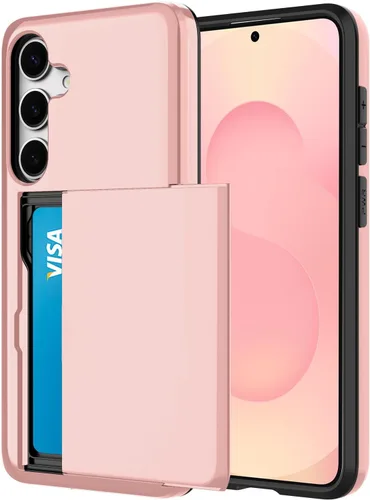 Vista 69 de Funda tipo cartera para Samsung Galaxy S22 con ranura para 2 tarjetas de crédito Funda a prueba de golpes Hybrid Heavy Duty Protection Armor Funda