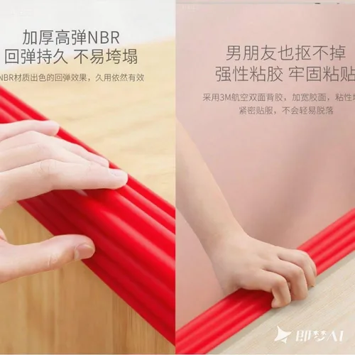Vista 39 de Protectores de espuma compatibles con anclaje de pared para muebles, protectores de espuma para paredes, protectores de esquina con funciones