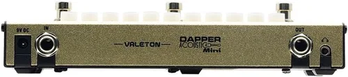 Vista 5 de VALETON Dapper - Mini guitarra acústica eléctrica-acústica DI preamplificador analógico pedal multiefectos