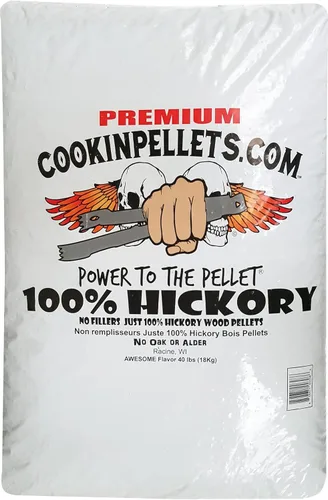 Vista 6 de CookinPellets Pellets de Madera Dura Natural de Manzana Premium y Arce Duro, Humo Dulce Ligero para Parrilla BBQ y Ahumador de Pellets, Bolsa de 40