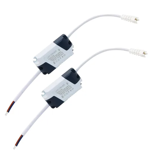 Vista 16 de Controlador LED de 1-3W, corriente constante 300mA CA 85-265V Salida 6-12V SM conector macho fuente de alimentación externa transformador