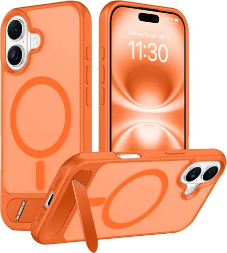 Vista 122 de Funda para iPhone 11 con compatibilidad magnética, [Soporte invisible incorporado][Compatible con MagSafe]