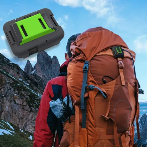 Vista 4 de ZOLEO Kit de accesorios de montaje universal que incluye soporte de ventosa RAM Twist-Lock, cargador de coche DC con cable USB y 3 insertos - clip
