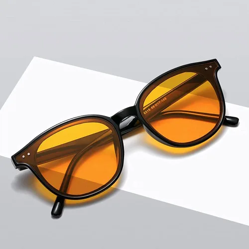 Vista 6 de Dollger Gafas de sol redondas para mujeres y hombres clásicas vintage retro UV400