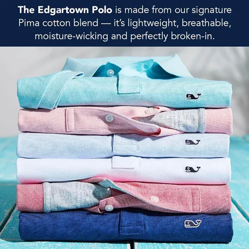 Vista 4 de vineyard vines Polo Edgartown Pique para hombre
