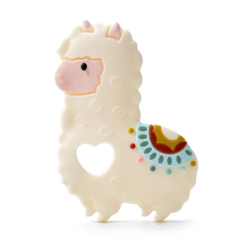 Vista 9 de Loulou Lollipop - Mordedor de silicona para bebés de 4 meses en adelante, juguete de dentición texturizado para encías doloridas, silicona de grado