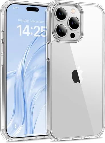 Vista 28 de USLAI Funda para iPhone 11, antiamarilleo, transparente
