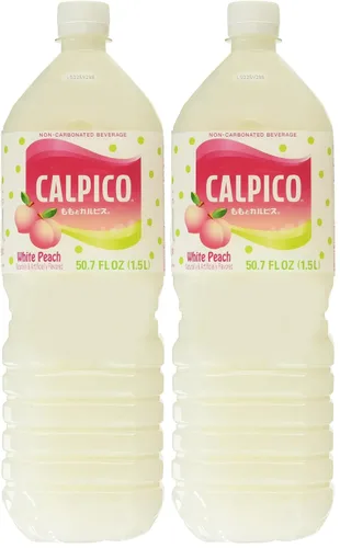 Vista 3 de Calpico Refresco Melocotón Blanco, 50.7 fz
