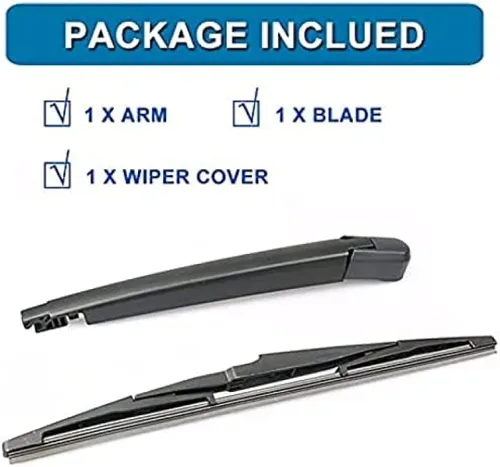 Vista 3 de Car Rear Windshield Wiper Kit for Vauxhall Zafira Tourer Mk3 2011-2019 rear wiper washer