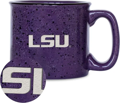 Vista 116 de Rico Industries NCAA Speckle 12oz Laser Engraved Campfire Mug