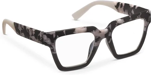 Vista 2 de Peepers by PeeperSpecs womens Oprah's Favorite Things Take a Bow Oversized Square Blue Light Blocking Reading Glasses