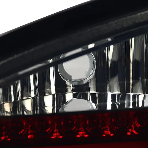 Vista 6 de SPEC-D TUNING Luces traseras LED de humo rojo compatibles con BMW E90 2005-2008 Serie 3 sedán de 4 puertas, conjunto de par izquierdo + derecho