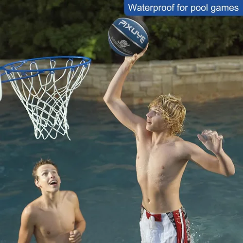 Vista 7 de Baloncesto para niños y adultos, tamaño 3 (22 pulgadas) y 5-7 (27.5-29.5 pulgadas) para juegos y entrenamiento en interiores/exteriores/piscina