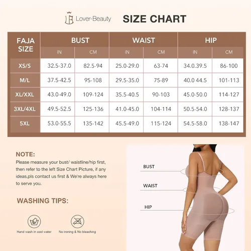 Vista 6 de Lover-Beauty Super Comfy Shapewear Seamless Bodysuit Full Body Shaper Women Tummy Control