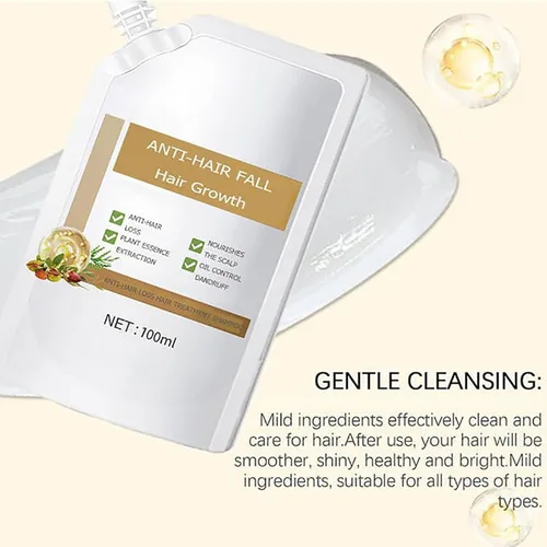 Vista 5 de Anti-Hair Fall Hair Loss Shampoo, Nourishing and Conditioning Shampoo Enriched with Multiple Botanical Extracts, Mild and Non-Irritating for All