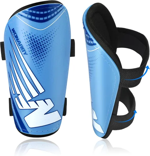 Vista 13 de Shin Guards Soccer Youth Kids - Shin Guard for Boys Girls Teenagers Toddler 2-18 Years Old - Football Shin Pads Protection Equipment with Adjustable