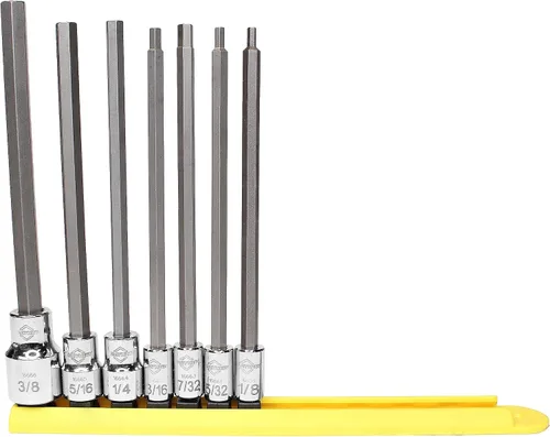 Vista 16 de Mayhew Tools 16032 Torx Juego de brocas de inserción, cromado, 10 piezas de longitud media