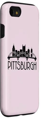 Vista 38 de iPhone 16 Pittsburgh Skyline 412 Steel City Case