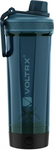 Vista 10 de VOLTRX Botella agitadora, Mezclador eléctrico recargable USB C con Gallium para batidos de proteínas, Vasos agitadores para batidos de proteínas