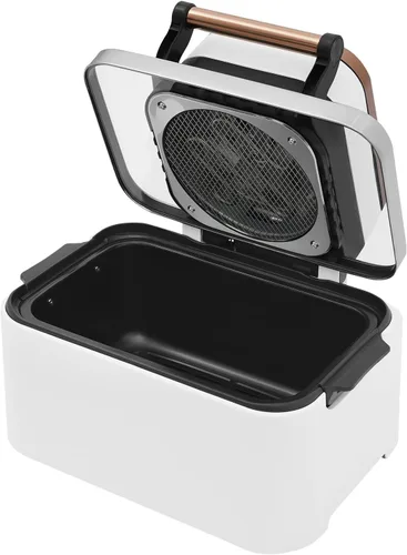 Vista 6 de Freidora de aire de 12.68 cuartos de galón, freidora de aire compacta para el hogar con tecnología rápida de aire crujiente de 400 °F, freidora