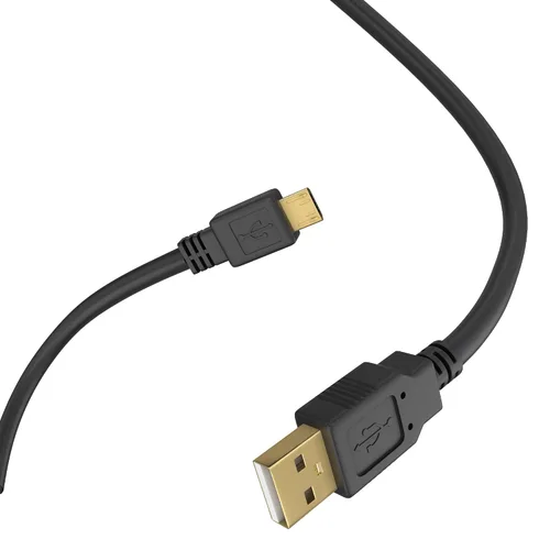 Vista 4 de Cmple - Cable micro USB macho a macho de 6 pies Cable de carga Micro USB de sincronización de datos Cable USB a USB para teléfono Android, portátil