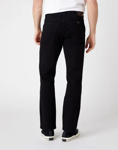 Vista 2 de Wrangler Jeans para hombre talla 44 slim straight lavado claro Negro