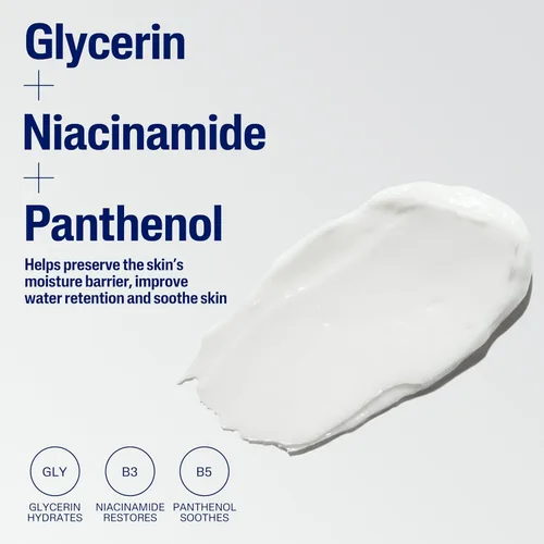 Vista 5 de Cetaphil Hidratante facial y corporal, crema hidratante para piel seca a muy seca, sensible, paquete de 12 unidades, sin fragancia, no comedogénica