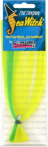 Vista 96 de C&H Lures Señuelos de Pesca Sea Witch - Originales Desde 1959, Faldas de Nylon Revelan Cabeza con Peso, 15 Colores, 8 Pesos de Cabeza, Señuelo