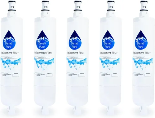 Vista 2 de Paquete de 5 filtros de agua de repuesto para refrigerador Whirlpool GS6SHEXNL00 - Compatible con cartucho de filtro de agua para refrigerador