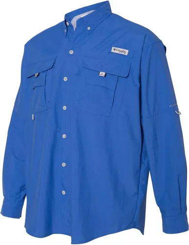 Vista 66 de Columbia Camisa de pesca PFG Bahama II de manga larga para hombre