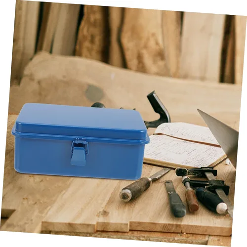 Vista 7 de Uonlytech Caja de herramientas portátil Caja de herramientas mecánica, implementos de tractor, caja de herramientas de reparación, caja