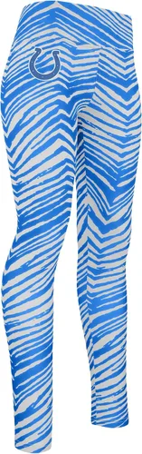 Vista 147 de Zubaz NFL Mallas para mujer de longitud completa de cintura alta básica 1.0