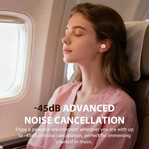 Vista 5 de TOZO Auriculares NC9 con auriculares inalámbricos A1