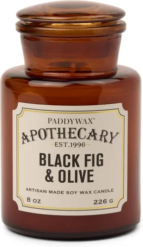 Vista 12 de Paddywax Artisan Apothecary - Vela perfumada con tapa en tarro de vidrio reutilizable, vela de soja de combustión limpia con aproximadamente 54