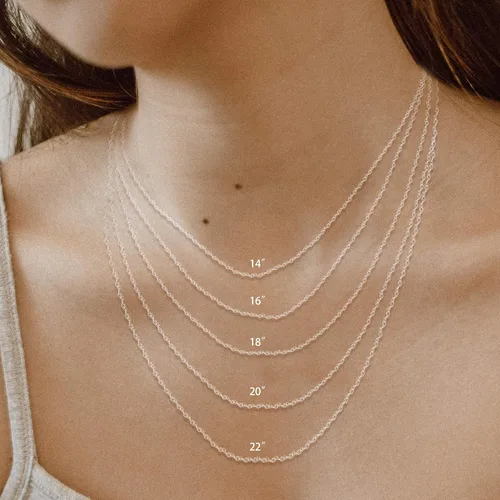 Vista 3 de Collar con nombre personalizado, chapado en oro de 18 quilates, joyería personalizada, regalo personalizado para mujeres, Metal, vidrio