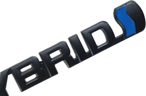 Vista 4 de EmbRoom Emblema híbrido para guardabarros, calcomanía 3D de metal, reemplazo universal para auto (cromo azul) (negro)