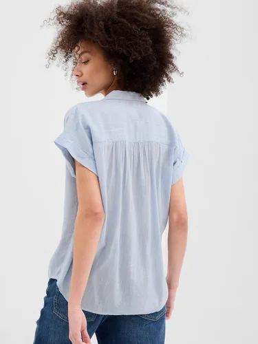 Vista 2 de GAP Women's Drapey Shirt