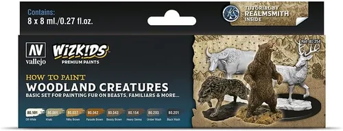 Vista 5 de Vallejo - Wizkids Elementos Arcanos Juego de Pinturas Premium para Modelismo y Wargames Ideal para Efectos Mágicos y Elementales como