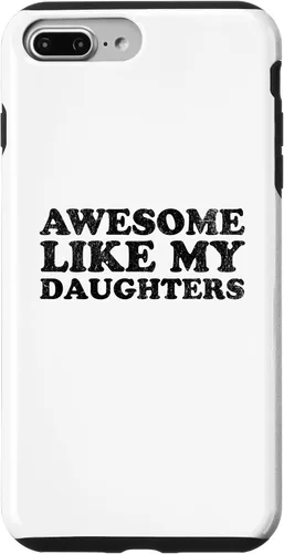 Vista 12 de Awesome Like My Daughters Funny for Mom or Dad Parent Case for iPhone 16