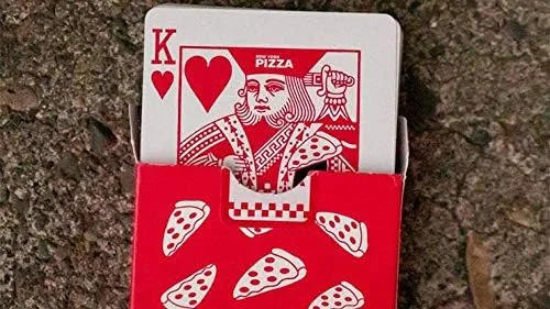 Vista 6 de Murphy's Magic Supplies, Inc. Barajas de cartas de pizza de Nueva York por Gemini Baraja de póquer Coleccionable