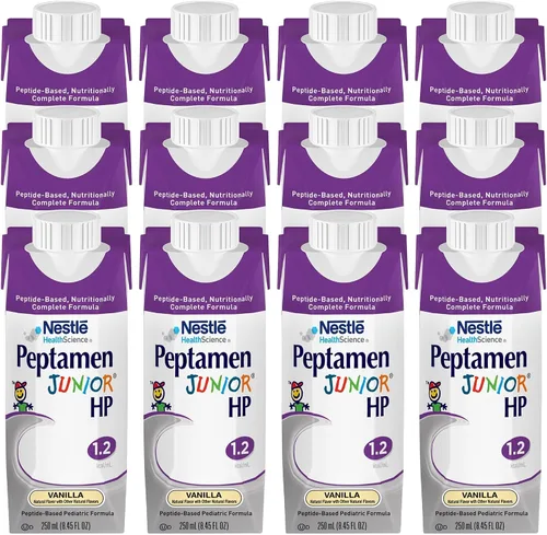 Vista 5 de Peptamen Junior 1.2 hp, fórmula a base de péptidos, vainilla, 8.45 onzas
