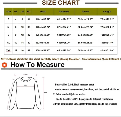 Vista 4 de Sudaderas casuales de manga larga con cuello redondo para mujer, lindas, sin botones, versión suelta, linda, ligera, larga