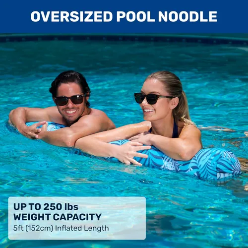 Vista 2 de Aqua Inflatable Pool Noodles – Pool Noodle Chairs – Mutiple Colors/Styles – for Adults and Kids Floating