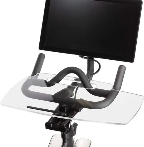 Vista 9 de TFD Sidewinder Bandeja (negro) Compatible con bicicleta Peloton (solo original), fabricada en Estados Unidos Bandeja de escritorio para laptop