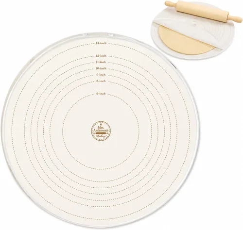 Vista 8 de Mrs. Anderson's Baking Easy No-Mess - Bolsa para hacer corteza para tartas, sin BPA, 11 pulgadas, juego de 2